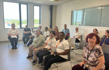 GOLD members at nurses training