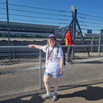 Hilary's dream holiday to Silverstone