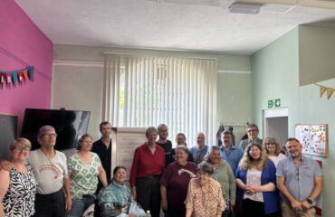 Local East Thanet MP, Polly Billington, visits GOLD at the Ramsgate hub for people with a learning disability.