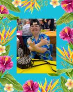 Hawaiian fun day at Margate Hub for people with a learning disability