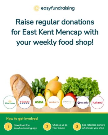 Easy Fundraising, sign up to help support East Kent Mencap