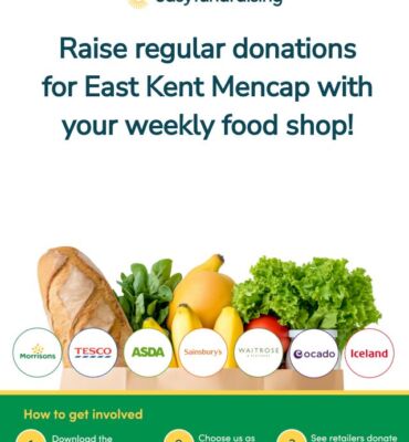 Easy Fundraising, sign up to help support East Kent Mencap